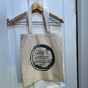 Ladies of American Distillers Canvas Whiskey Tote Bag